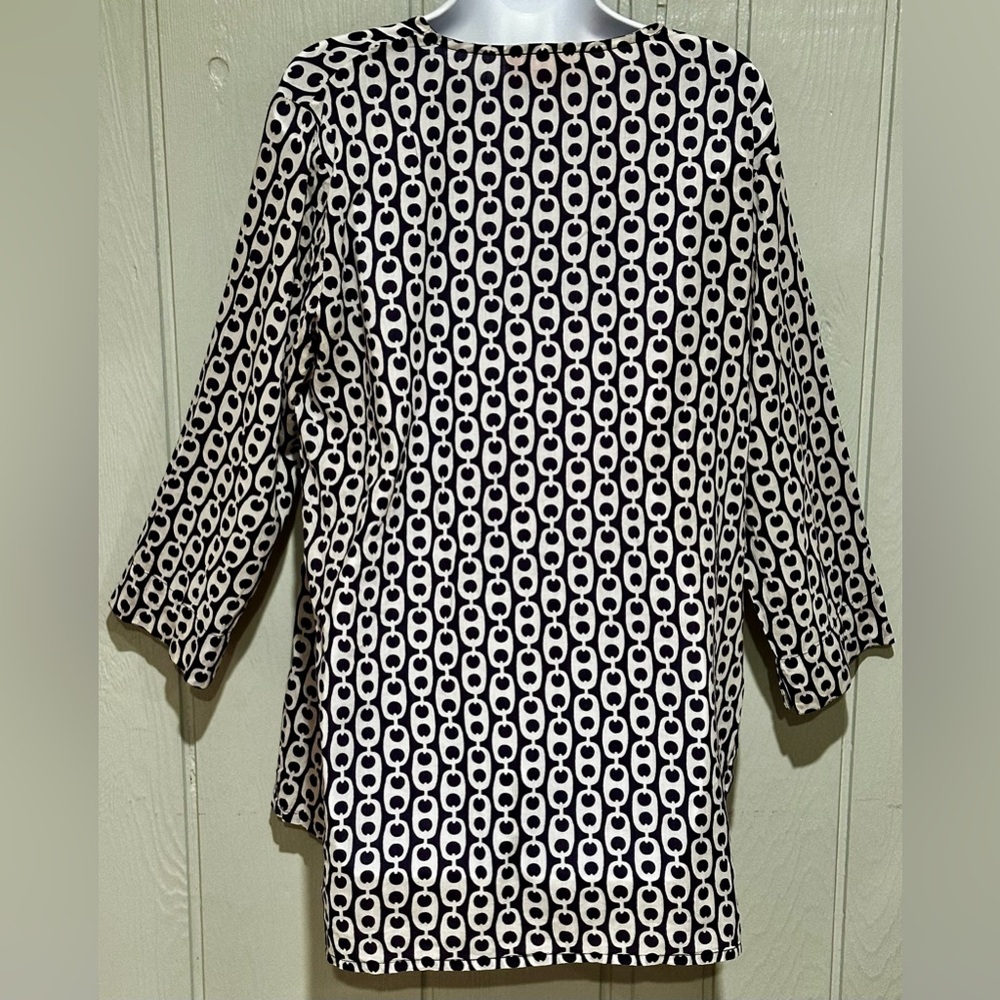 Chic 100% Cotton Patterned Tunic - Picture 6 of 6